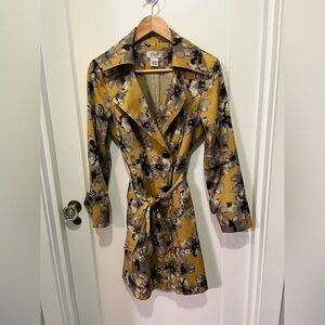 Anie.A Vintage Floral Trench – Size Medium